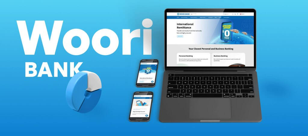 Woori Bank Website Design & Development